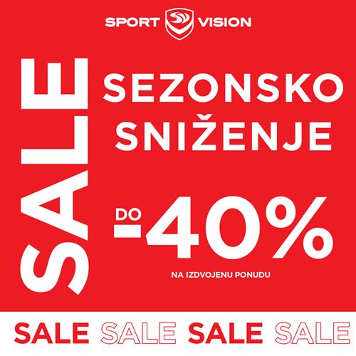 Ljeto započinje s popustima – stigao je SPORT VISION SUMMER SALE!